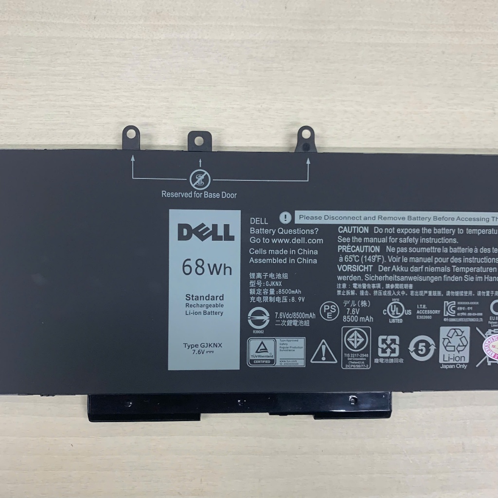PIN DELL LATITUDE 5480 5490 5491 5580 5590 5591 Precision 3520 3530 M3520 M3530, GJKNX 3DDDG 93FTF