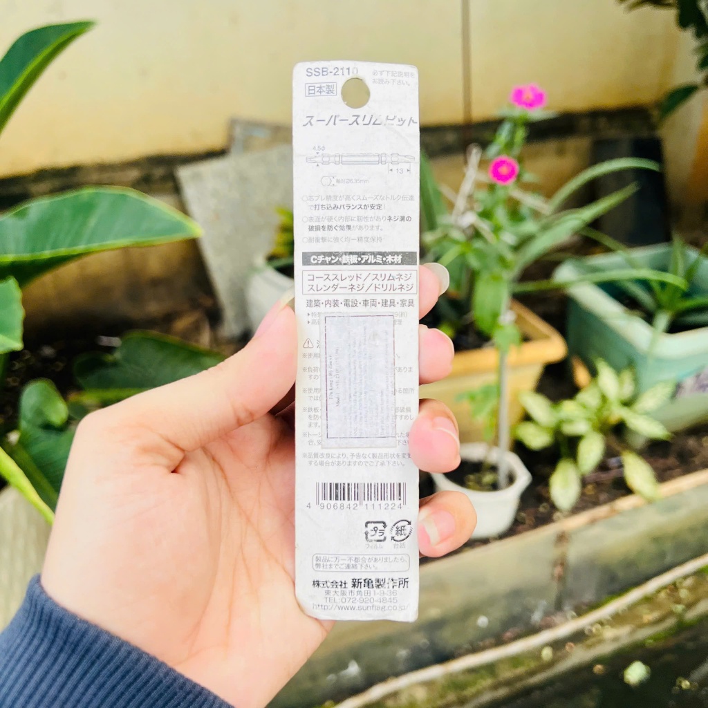 Bộ đầu vít SSB-2110 (#2X100) Sunflag Nhật Bản Hot Deal 9.9