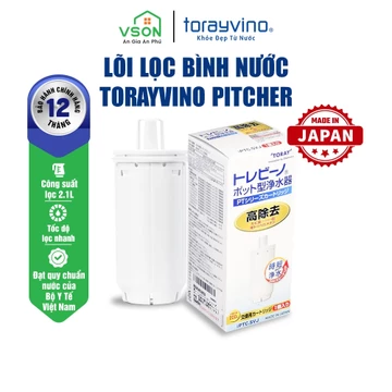 Lõi lọc cho bình lọc nước Torayvino PTC.SVJ Công suất 200L - Hàng chính hãng Nhật Bản