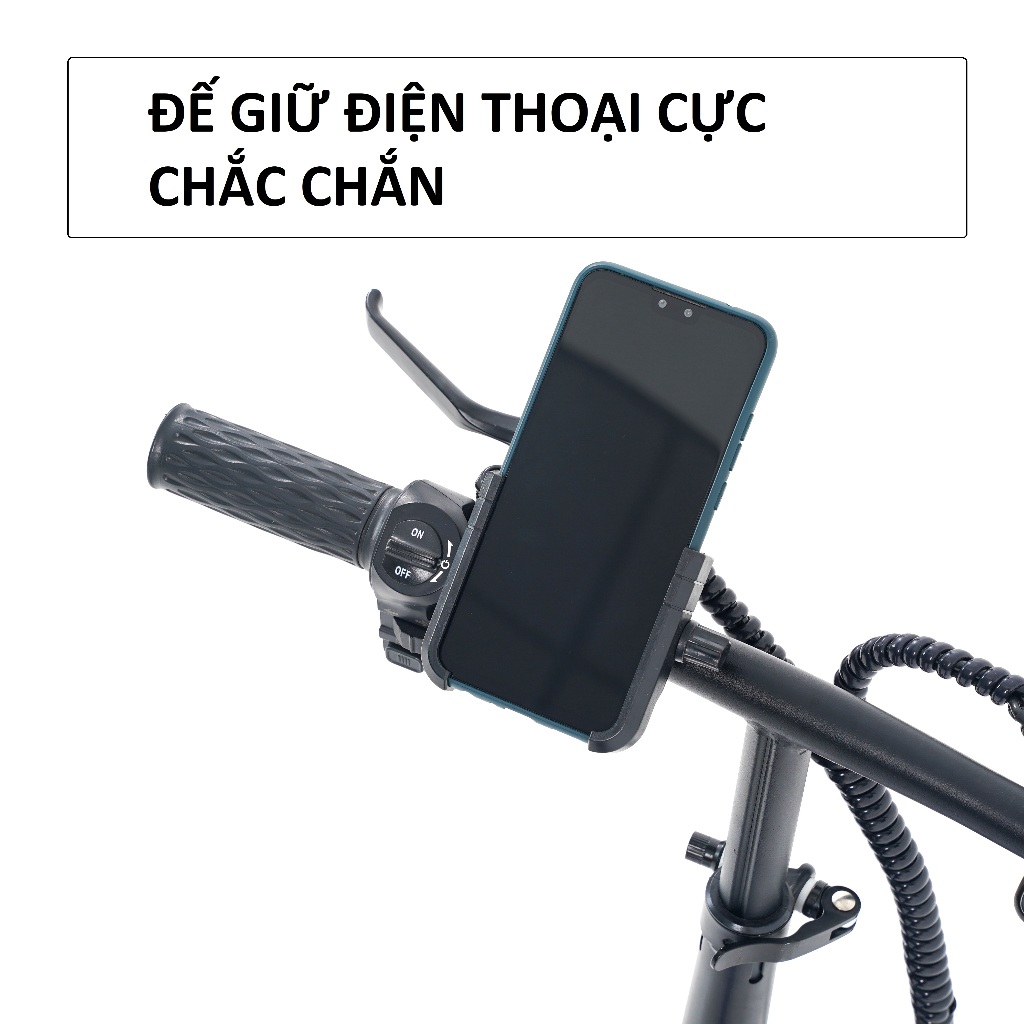Xe đạp điện trợ lực gấp gọn Homesheel T5s Plus _ Chính hãng_Bảo hành 2 năm