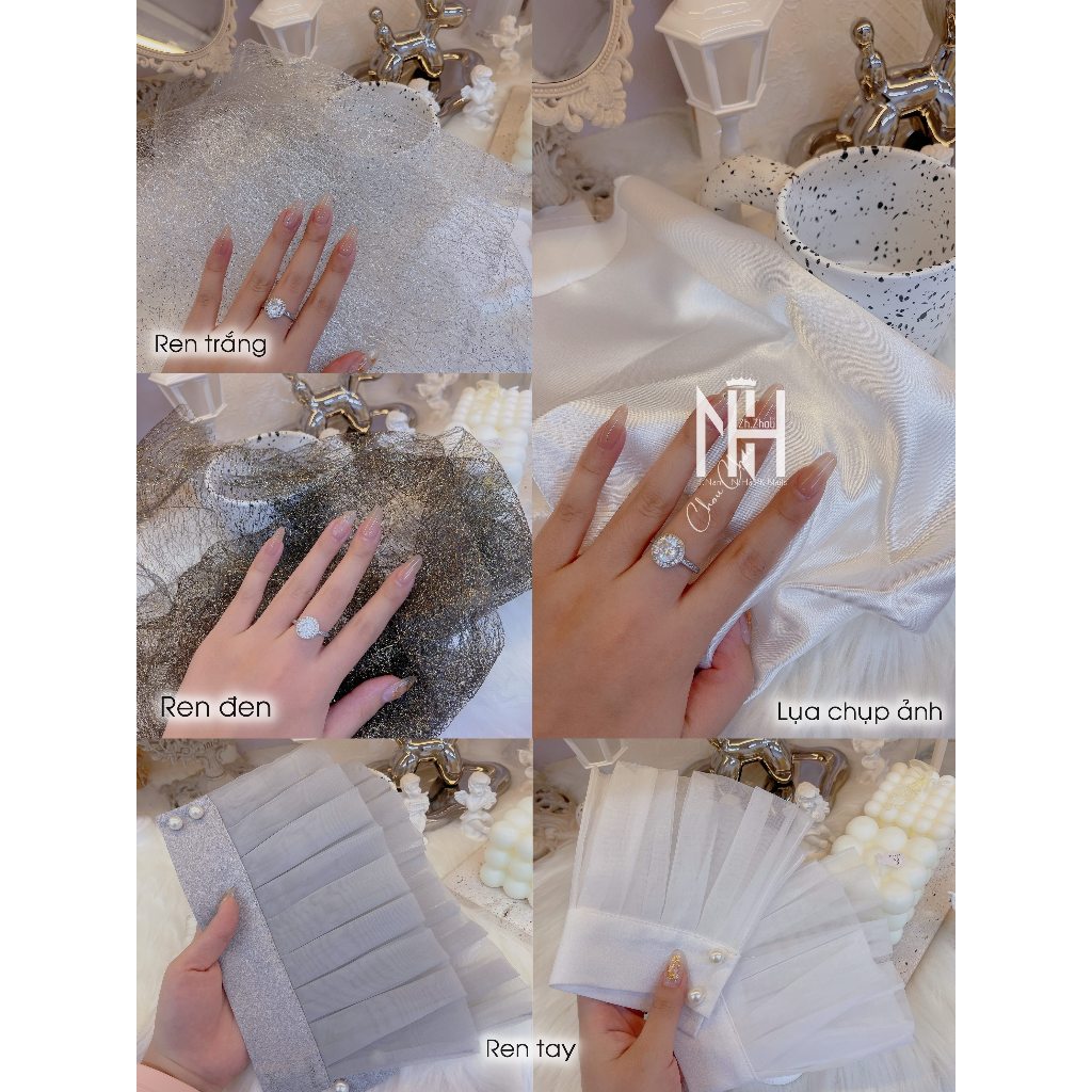 Ren tay chụp ảnh siêu xinh , phụ kiện chụp ảnh nail