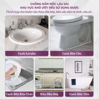 [Tặng Súng Bơm Keo] Keo Chà Ron Qilisa, Combo 5 Chai Keo  Epoxy 2 Thành Phần 400ml ( Chống Thấm - Bám Bụi)