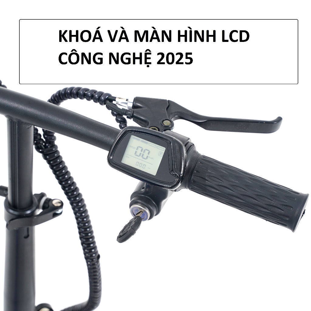 Xe đạp điện trợ lực gấp gọn Homesheel T5s Plus _ Chính hãng_Bảo hành 2 năm