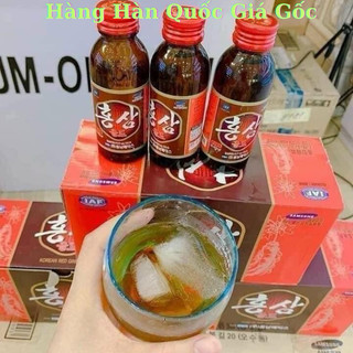 [HÀNG MỚI VỀ] Nước Hồng Sâm Nguyên Chất Hàn Quốc,Hộp 10 Chai x 100ml [DATE 2024]