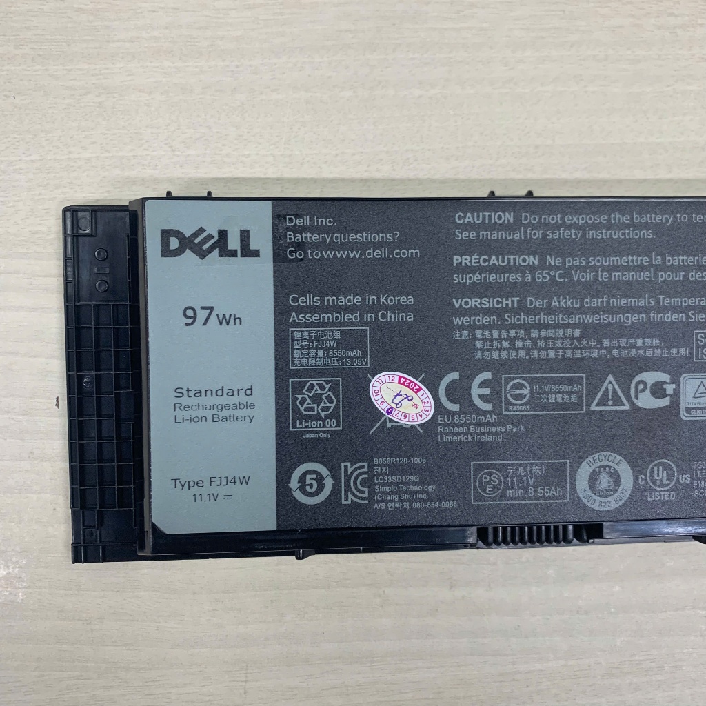 Pin Dell Precision M4600 FV993 M4700 M4800 M6600 M6700 M6800 PG6RC R7PND C565C 8M039 FV993 New 100%