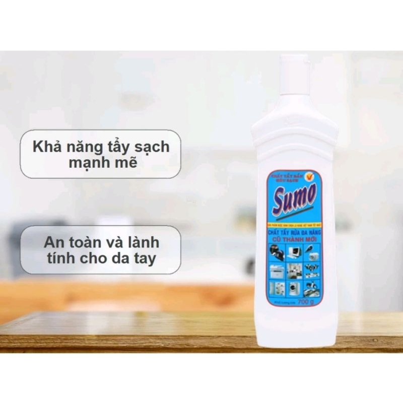 Chất tẩy rửa đa năng SUMO 700g - tẩy bẩn siêu mạnh, không độc hại, tẩy ố vàng trong sinh hoạt