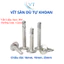 Vít Tự Khoan Đầu Dù Inox 304 - Vít Đuôi Cá Inox Chống Gỉ Size 16mm, 19mm, 25mm