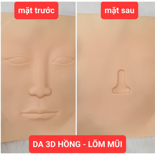 -Da 3d lõm mũi màu hồng thường sử dụng trong các cuộc thi phun xăm thẩm mĩ