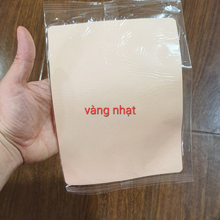 -Da silicone vàng nhạt dùng luyện tập phun xăm