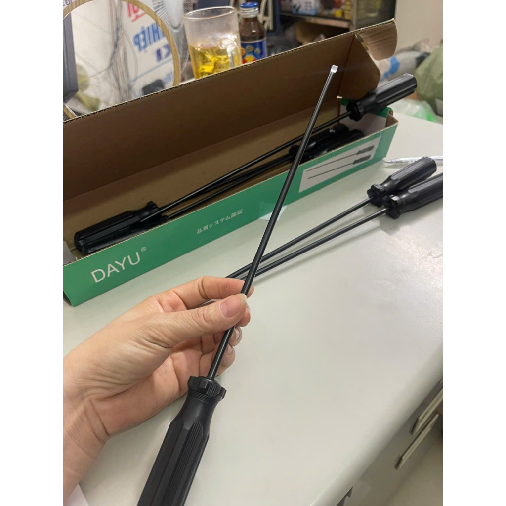 Tua Vít Đen 2 Cạnh DAYU Loại Dài 12 Inch Đầu Mũi 5mm – Dụng Cụ Chuyên Dùng Cho Thợ Sửa Máy