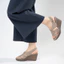 Sandal đế xuồng 8cm Slingback KOSU K-23003 siêu nhẹ, chống thấm nước, trơn trượt sản xuất tại Nhật