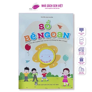 Sách sổ bé ngoan, sổ bé chăm ngoan, sổ dán phiếu bé ngoan theo CT giáo dục mầm non (MỚI) - MTTT