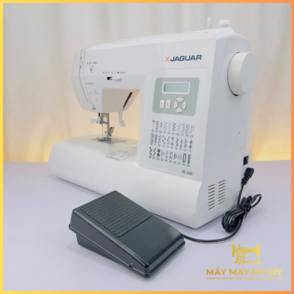 JAGUAR ミシン KC-230 （Máy May Mini Đa Chức Năng Có Vắt Sổ