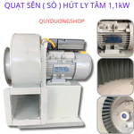 Quạt sên Ly Tâm công suất 1.1KW cánh lồng sóc ( Cánh Nan ) - Hút Mùi - Hút Khói Bếp... Dây Đồng 100% — ảnh 1