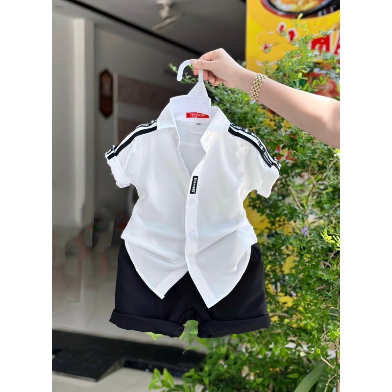 set bbr cao cấp cho bé trai TONIKIDS 10kg-52kg