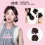Tóc Giả Tết Thắt Nơ Ruy Băng Có Kẹp Tiện Dụng (giá 1 bên) QiQiShop
