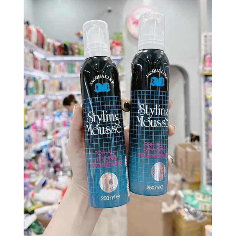 Gôm xịt tóc Jacqualine Hair Spray – 400ml, keo giúp tăng độ cứng, tạo kiểu và giữ nếp lâu cho mái tóc dùng cho nam và nữ