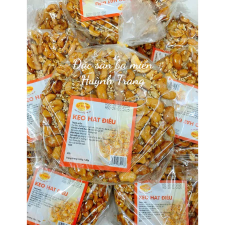 Kẹo Hạt Điều Bánh Đa Lê Trang đặc sản Tây Ninh 1 Bịch (2 miếng)