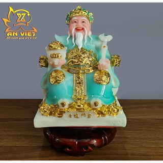 Tượng Thần Tài-Thổ Địa-Thần Tiền [Hợp Mệnh THỦY] Phú Quý TD2405