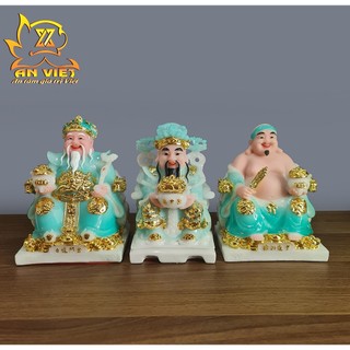 Tượng Thần Tài-Thổ Địa-Thần Tiền [Hợp Mệnh THỦY] Phú Quý TD2405