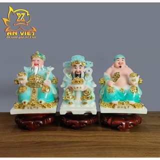 Tượng Thần Tài-Thổ Địa-Thần Tiền [Hợp Mệnh THỦY] Phú Quý TD2405