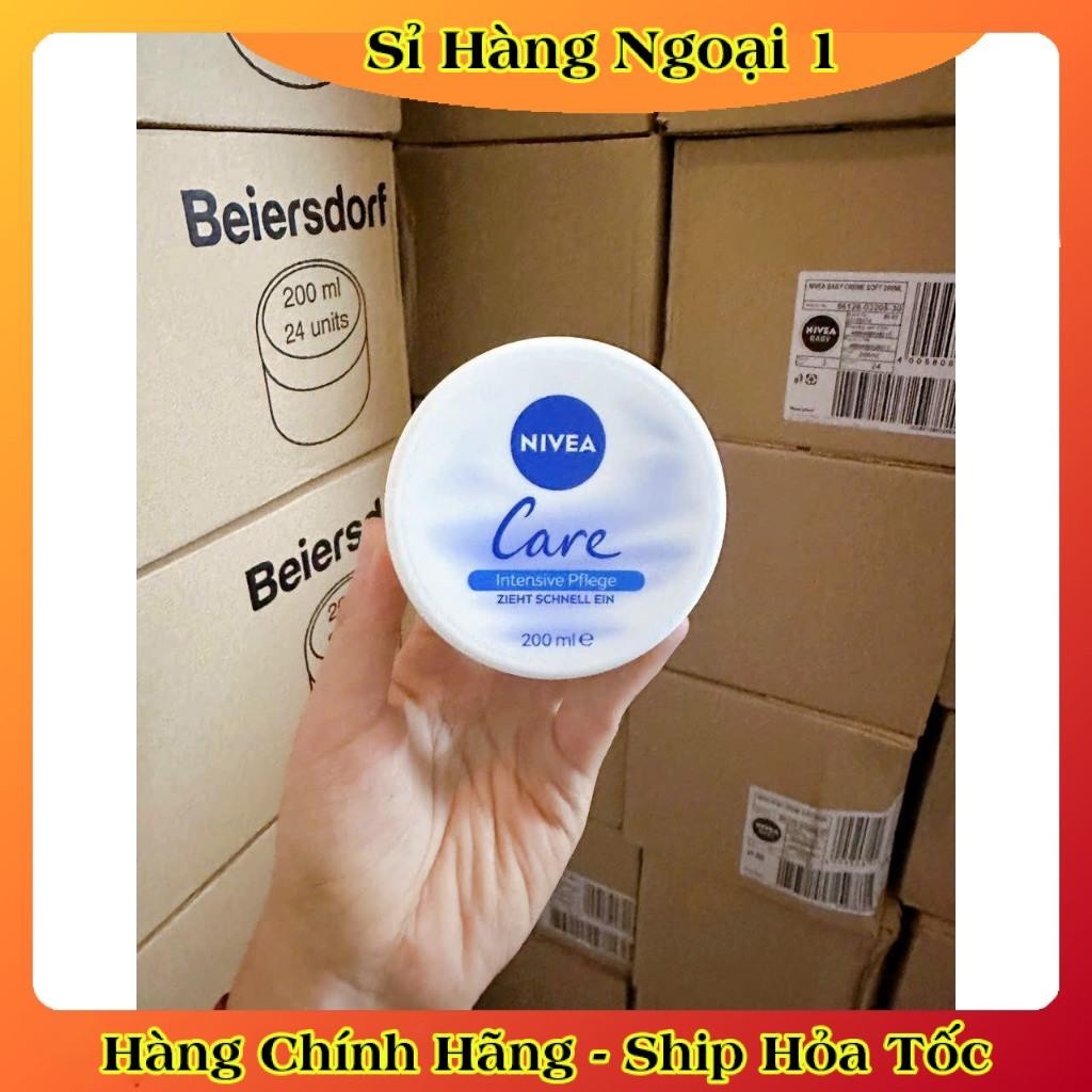 [auth] Kem dưỡng ẩm NIVEA CARE Đức - Siêu dưỡng ẩm chống khô da, chống nứt nẻ  🎀 [Hot]