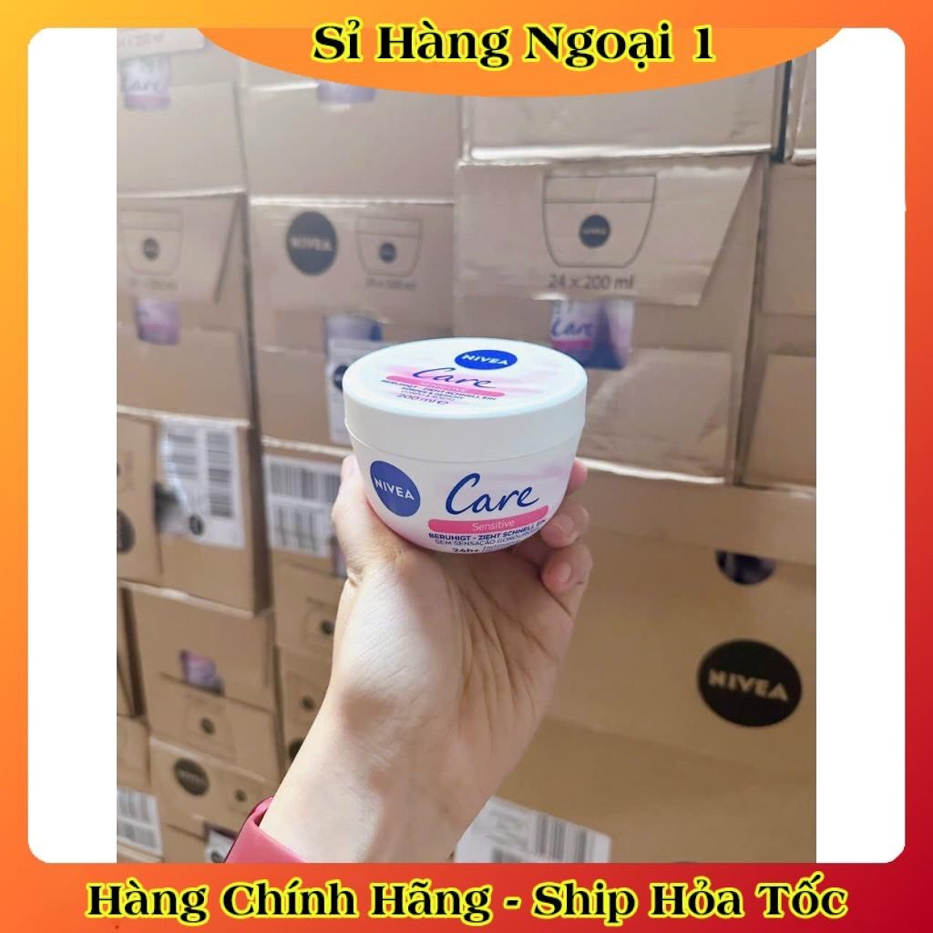 [auth] Kem dưỡng ẩm NIVEA CARE Đức - Siêu dưỡng ẩm chống khô da, chống nứt nẻ  🎀 [Hot]