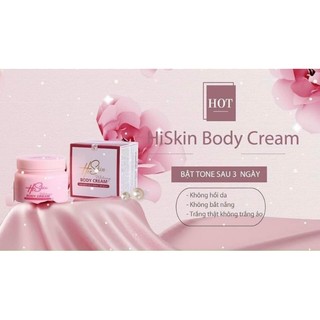 Kem Dưỡng Body HiSkin Hồng 100g . Chăm sóc làm đẹp da Nữ