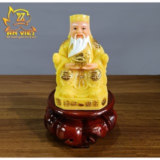 Tượng Thần Tài-Thổ Địa-Thần T.iền [Hợp Mệnh THỔ] Phát Lộc TD2409