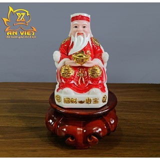 Tượng Thần Tài-Thổ Địa-Thần Tiền [Hợp Mệnh HỎA] Phát Lộc TD2410