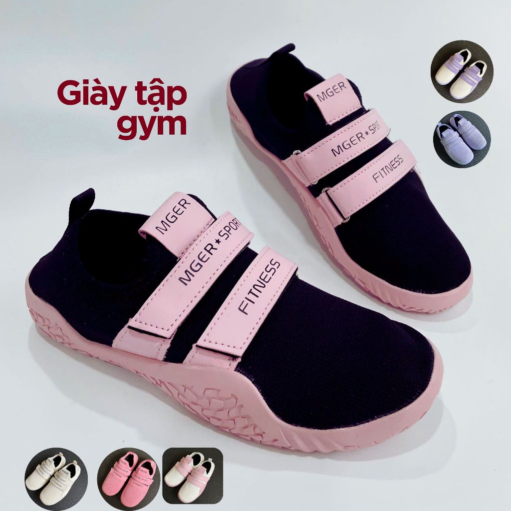 Giày tập gym, giày tập squat MGER, giày tập deadlift | Shopee Việt Nam