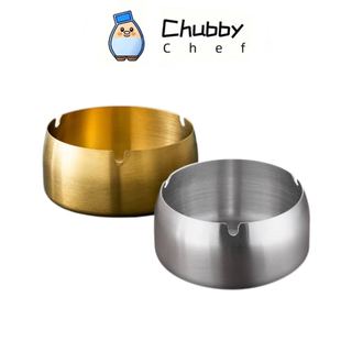 Gạt tàn inox cao cấp Chubby Chef phong cách đơn giản, sang trọng đa dạng kích cỡ