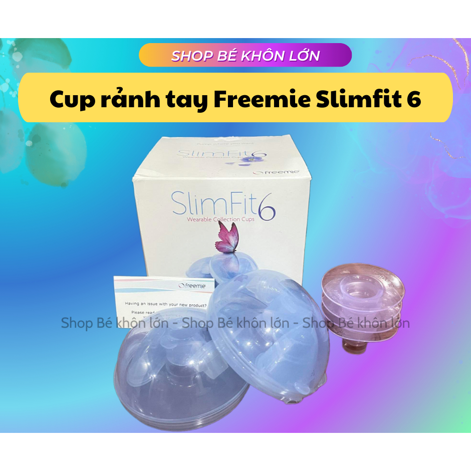 Cup rảnh tay Freemie SlimFit 6 chính hãng