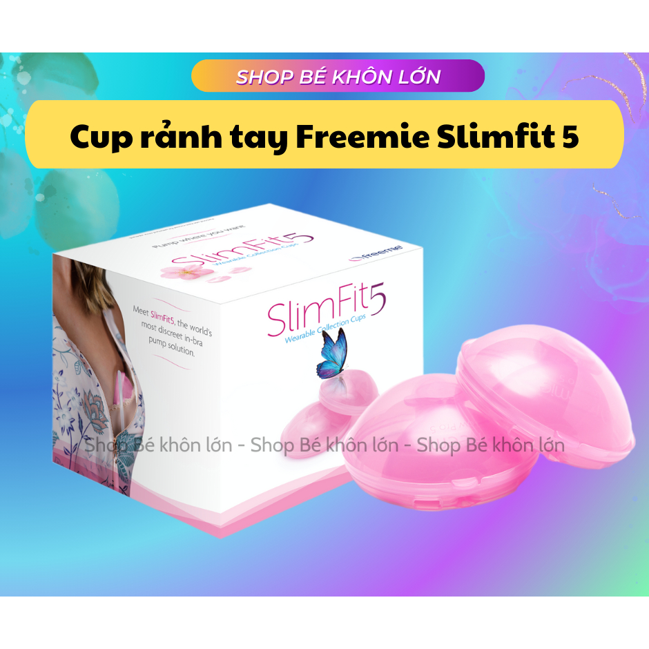 Cup rảnh tay Freemie SlimFit 5 chính hãng