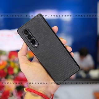 Miếng Dán Skin Mặt Lưng FULL Viền Honeycomb Fold 4 Fold 3 Flip 3 Flip 4 S24 Ultra Note 20 Ultra S23 S22 S21 plus