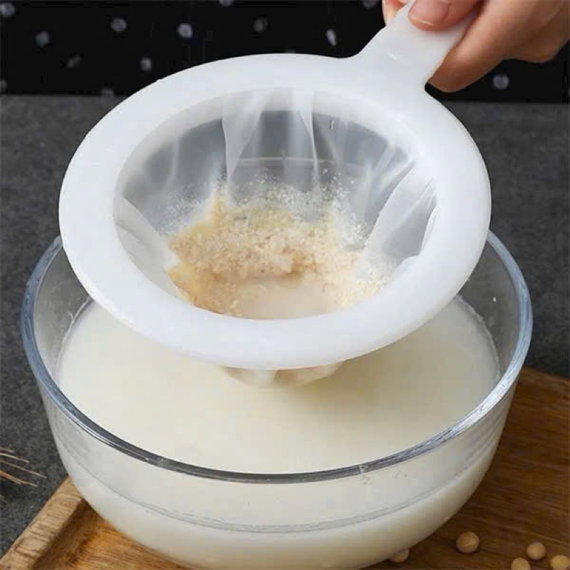 combo 2 cái Rây lọc bột ,sữa đậu lành ,siêu mịn, vợt lọc có tay cầm ...