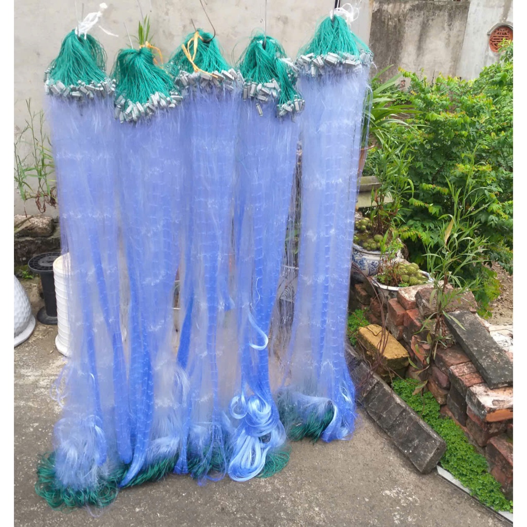 Lưới đánh cá 3 màn then 5 cao 1m dài 50m bắt cá từ 800g đến 4kg ...