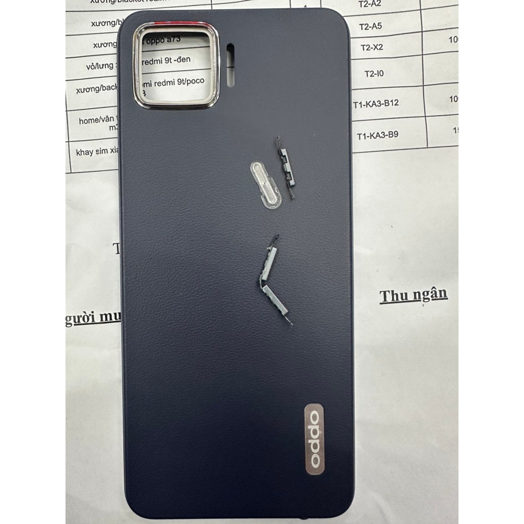 vỏ xương oppo a73(ko k/sin)