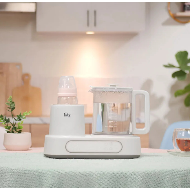 Máy hâm sữa, lắc sữa, đun và hâm nước pha sữa Fatz baby Multimax 9 Plus FB9511HB - Bảo hành 24 tháng