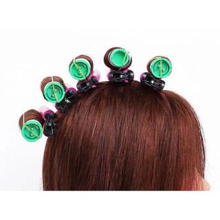 Kẹp xốp cách nhiệt 12 cây/hộp (6 cái nhỏ+6 cái lớn),kẹp xốp cách nhiệt chân tóc chống nóng da đầu
