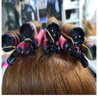 Kẹp cách nhiệt chống nóng da đầu khi uốn nóng 12 cây/hộp ( 6 cái nhỏ+6 cái lớn)