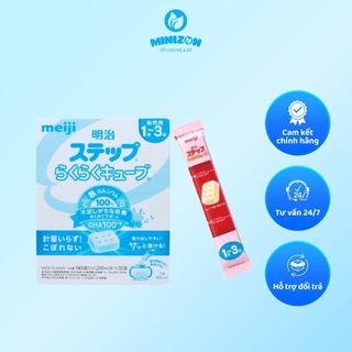 Lẻ Thanh Sữa Meiji Nội Địa Nhật Bản 1-3 Mẫu Mới 27gr
