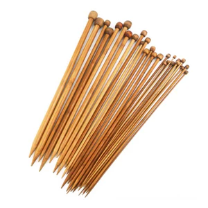 Cặp kim đan tre trúc đan áo khăn len handmade