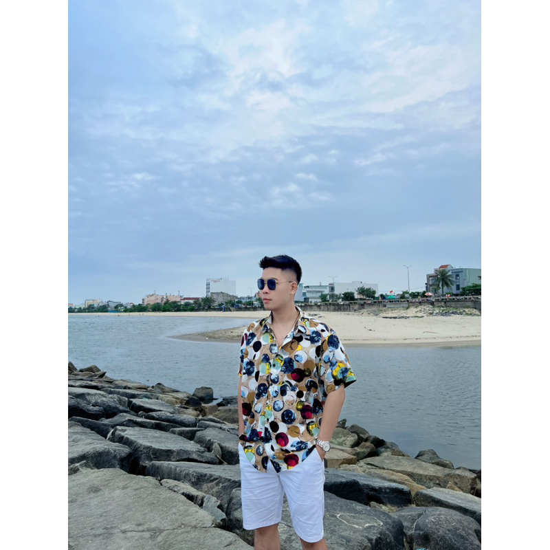 Áo SơMi Nam hoạ tiết từ 55-85kg TONI BRAND(sale thu hồi)