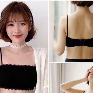 Áo bra 2 dây ống ren mắc cài giá siêu rẻ chuẩn hàng đẹp