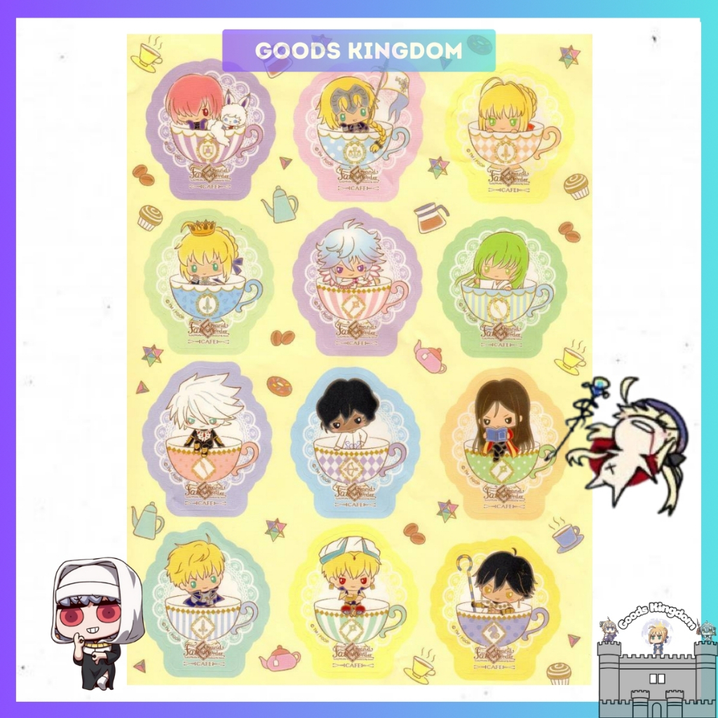 Set Sticker Fate Grand Order x Sanrio - chính hãng Sanrio | Shopee Việt Nam