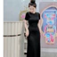 Đầm nữ / đầm ôm/ đầm ôm body tay ngắn xoè dáng dài maxi siêu hot thời trang Hotgirl sexy