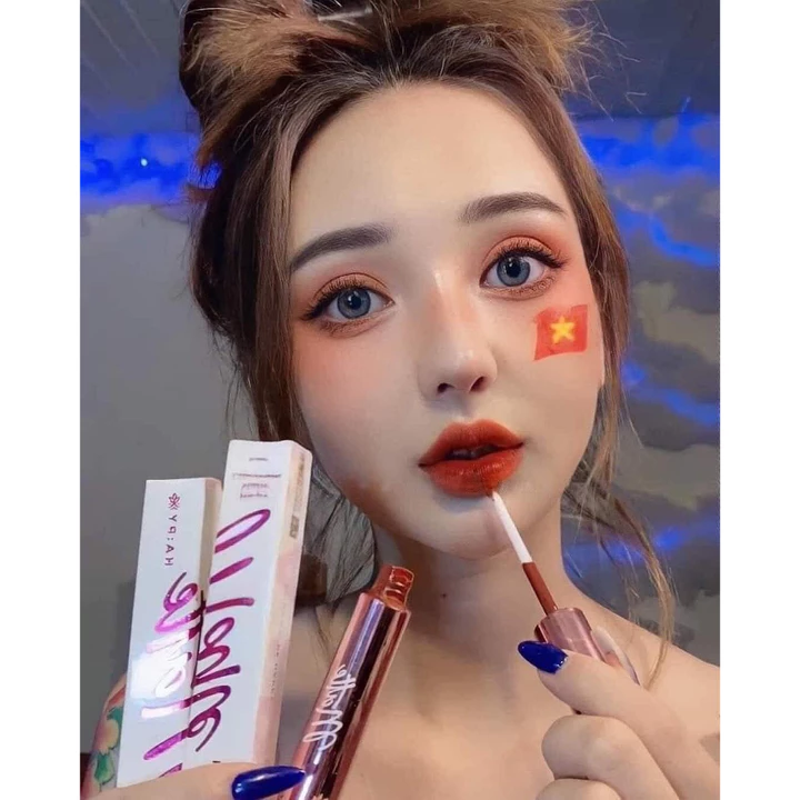 Son kem lỳ HAPY minigarden chính hãng- Son kem Hapy siêu lỳ kháng nước đủ màu Son Kem Lì Ha:py - Happy