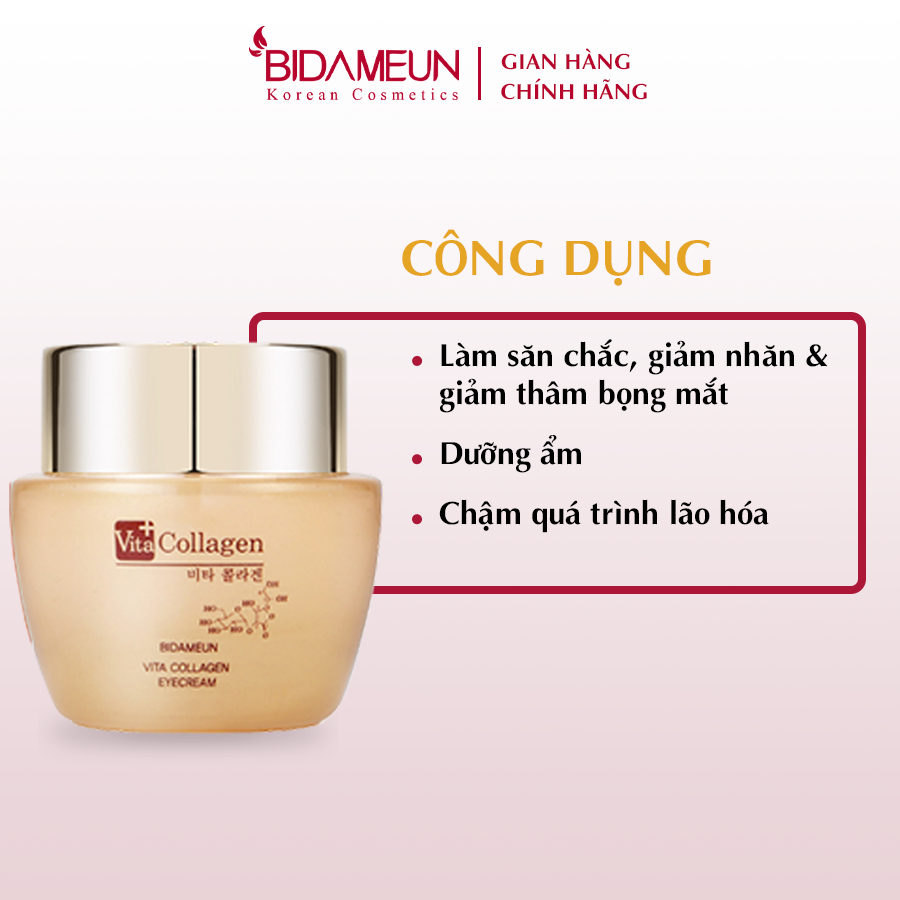 Ảnh Bidameun Siyoul B21 Kem mắt Vita Collagen giúp săn chắc da vùng mắt 30ml 2