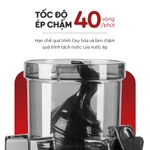 Máy Ép Chậm Làm Kem 3s Lazychef Version 2 130W, Máy Ép Rau Củ Quả Kiệt Bã, Tháo Lắp 3s, Bảo Hành Chính Hãng — ảnh 4